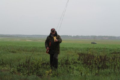 EW2CF на оттяжке.
