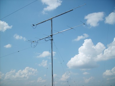 Антенны (g4cqm) на 144 мгц (8 эл) и 432 мгц (16 эл)