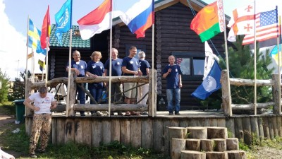 Выступление президента клуба U-QRQ-C К.Х.Хачатурова на открытии слёта