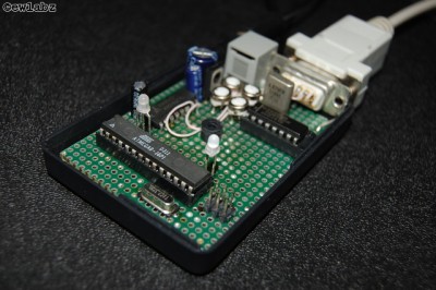 TCN собранный буквально &quot;на коненке&quot;. Модифицированный вариант ATMega-TNC Генри Карл Отта N2RVQ (Henry Carl Ott). http://users.rcn.com/carlott/atmega-tnc.html