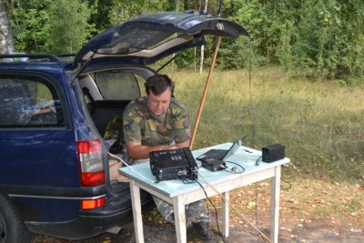 Ох не легко дается первое QSO. Ну ничего первый шаг к DXCC, положен.