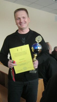 Чемпион РБ по радиосвязи  EU1A- Бабахин Сергей